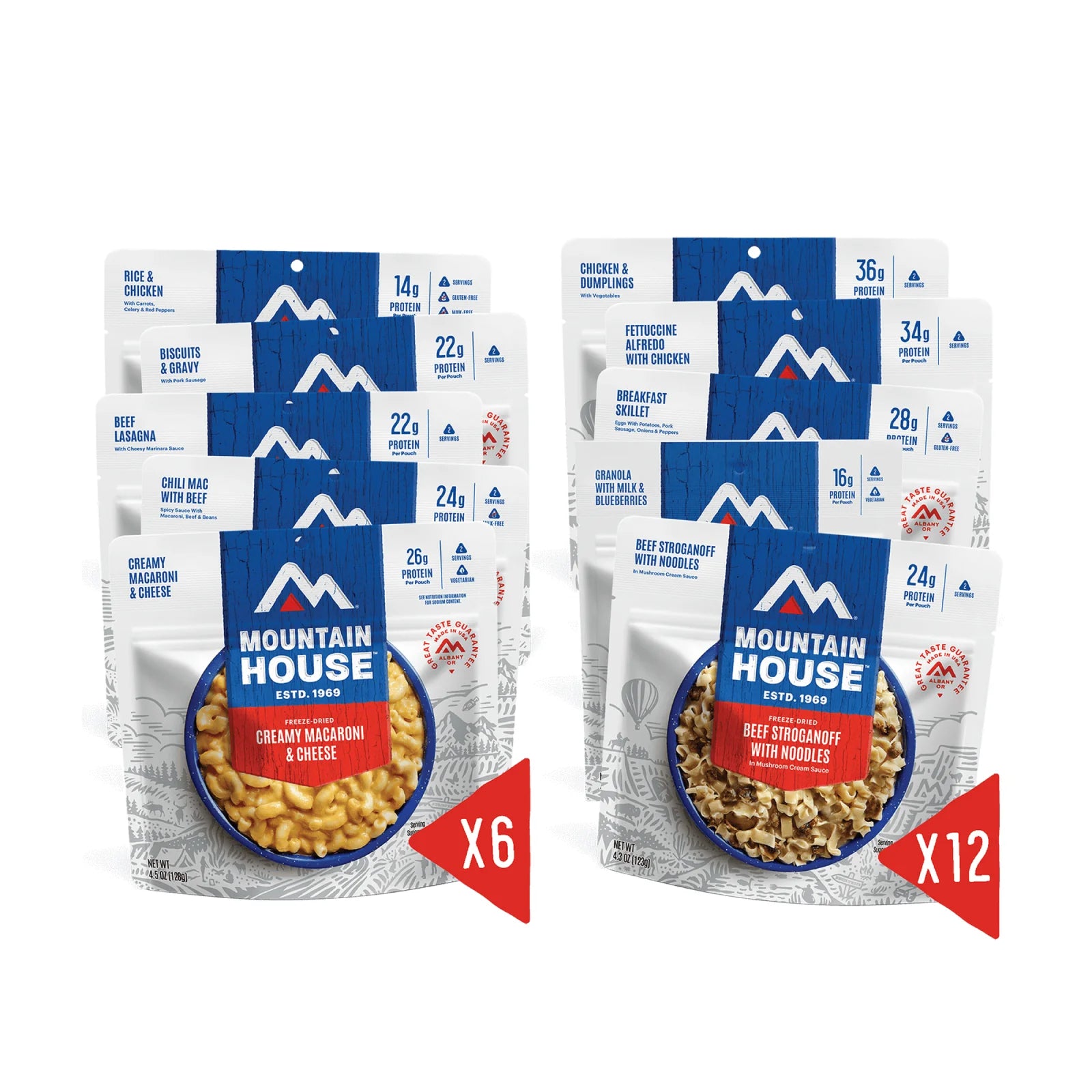 mountain house 30 day supply packages