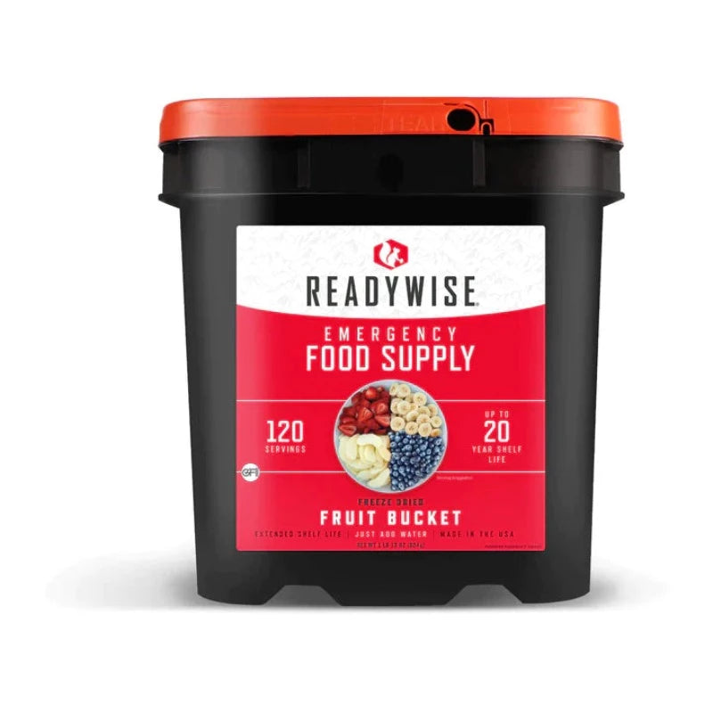 120 Servings of ReadyWise Freeze Dried Fruit