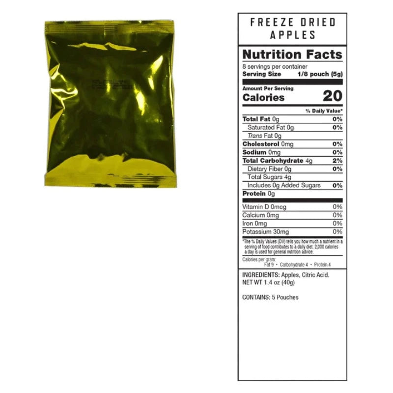 ReadyWise Nutrition Freeze Dried Apples