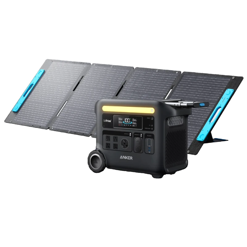 AnkerF2600PortablePowerStationwith200w solar panel