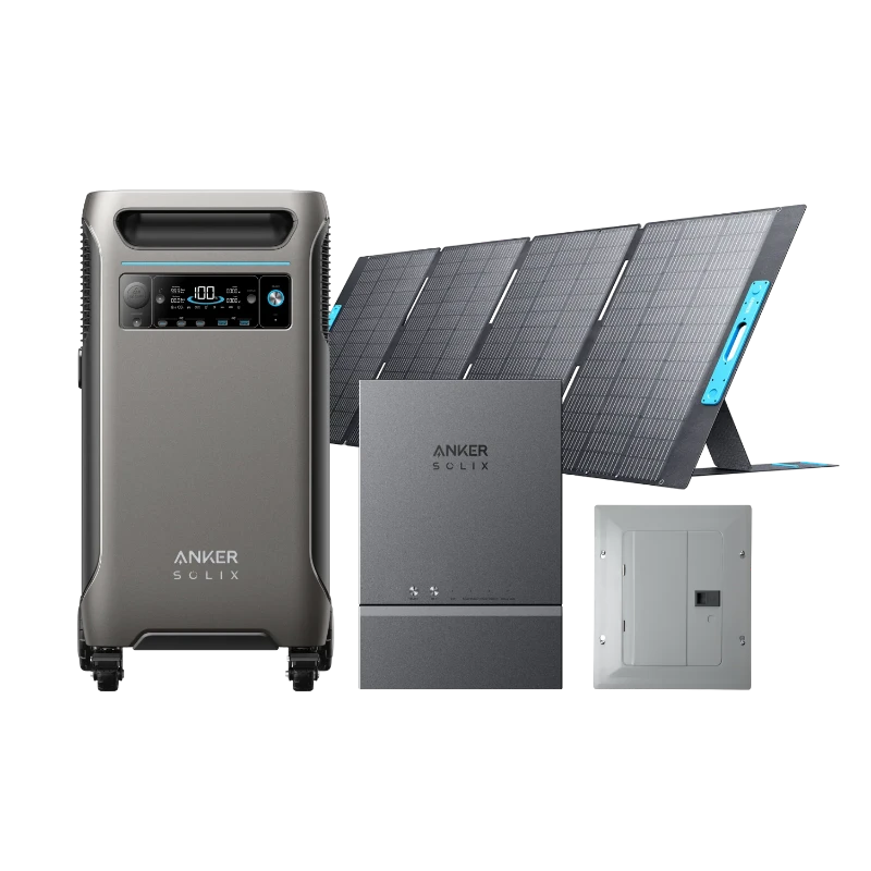 Anker SOLIX F3800 + Smart Home Power Kit + 400W solar panels