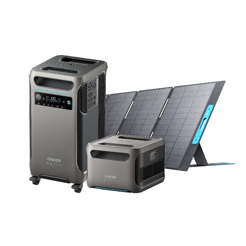 Anker Solix F3800 exp battery solar panel