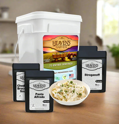 heavens harvest 3 month entrees kit