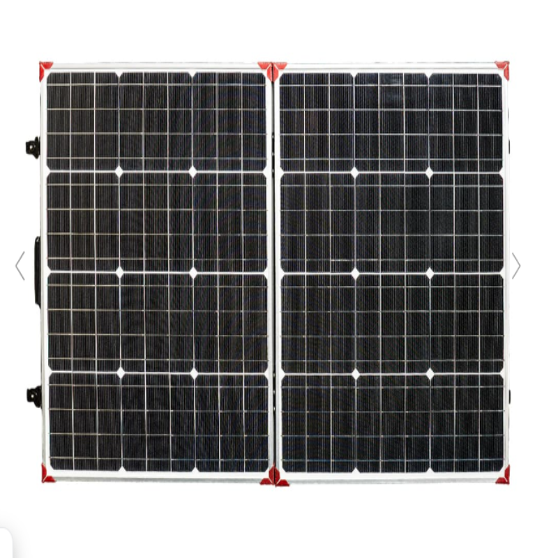 Lion Energy 100W 12V Solar Panel front view