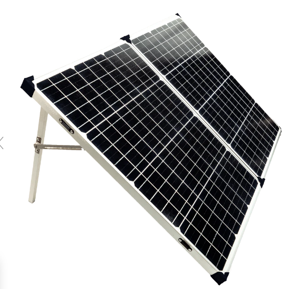 Lion Energy 100W 12V Solar Panel side view