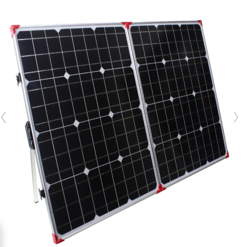 Lion Energy 100W 12V Solar Panel frontal view