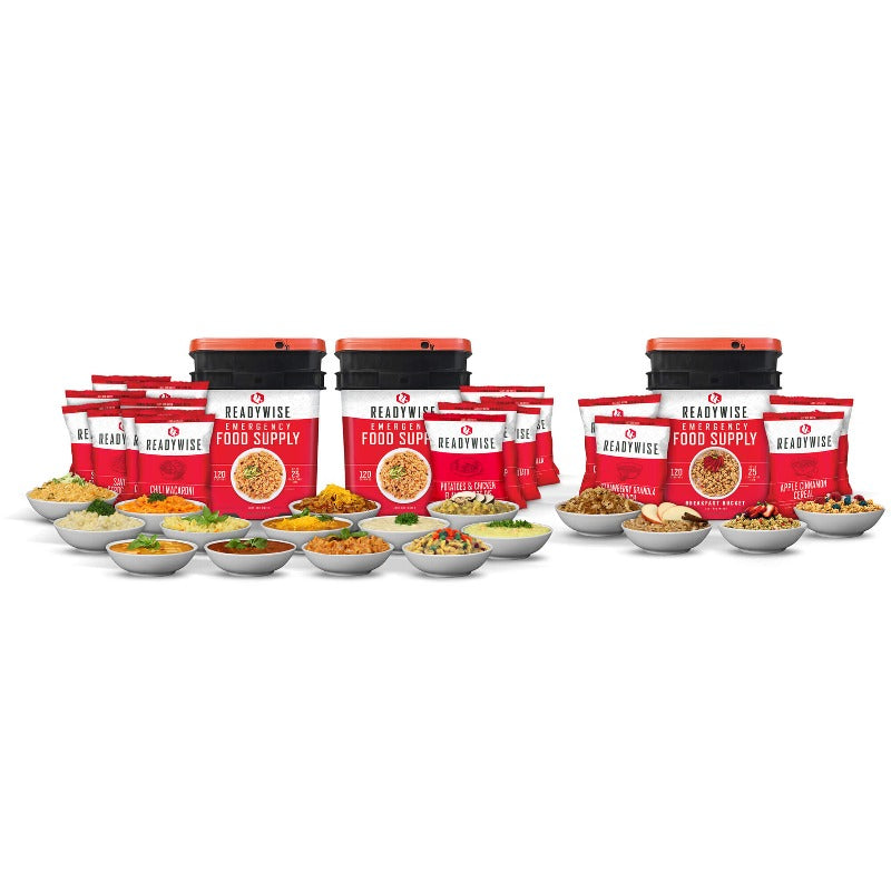 ReadyWise Emergency Food Entree Kit - 360 Servings