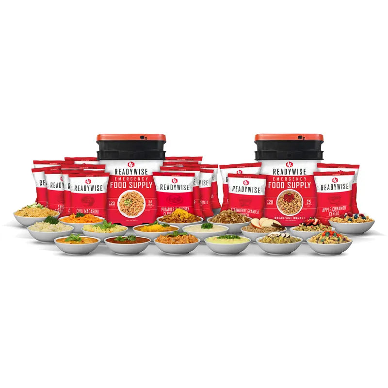 ReadyWise 240 Servings Entrée Food Supply