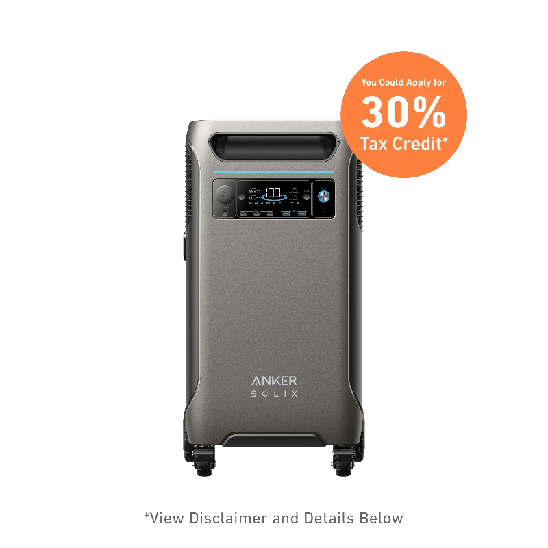 Anker Solix F3800 portable power station energy tax credit