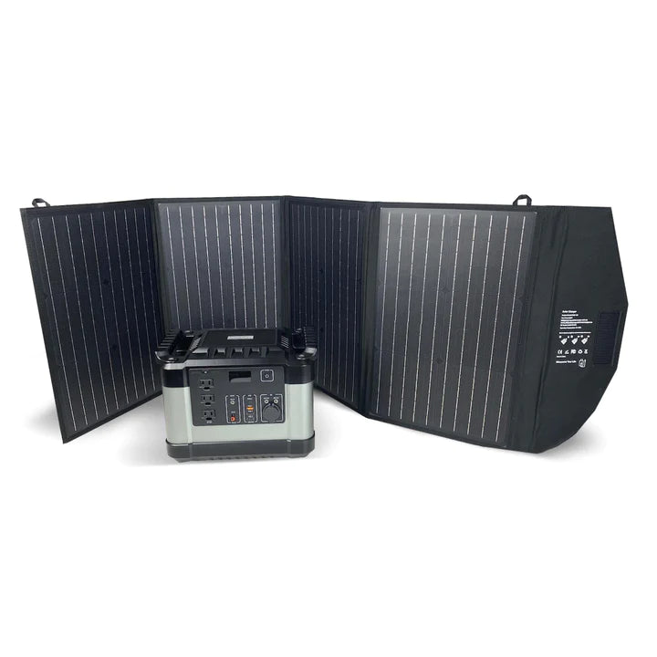 readywise solar power generator panel bundle side