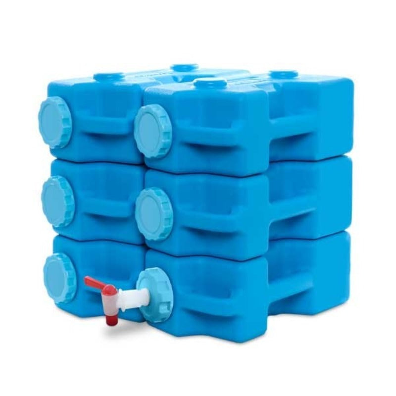 aquabrick water storage stacked